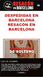 Mobile Screenshot of despedidasolterobarcelona.net